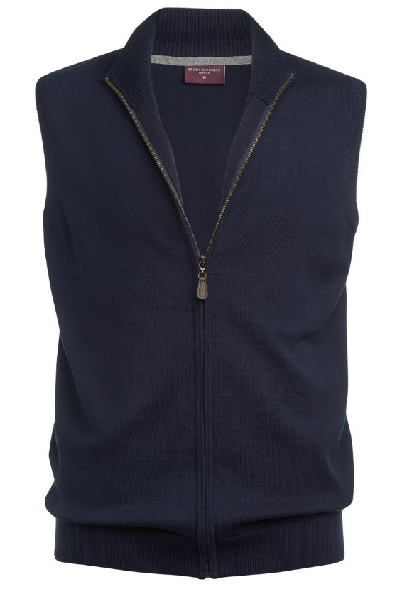 Herren Lincoln Zip Gilet / Weste